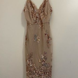 Tan/nude dress